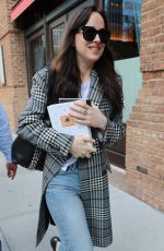 DAKOTA JOHNSON Out in New York 10/18/2017