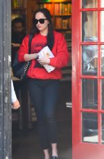 DAKOTA JOHNSON Shopping at a Book Store in New York 10/18/2017