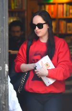 DAKOTA JOHNSON Shopping at a Book Store in New York 10/18/2017