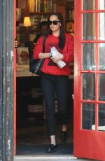 DAKOTA JOHNSON Shopping at a Book Store in New York 10/18/2017