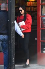 DAKOTA JOHNSON Shopping at a Book Store in New York 10/18/2017