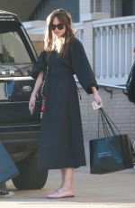 DAKOTA JOHNSON Shopping at Barney