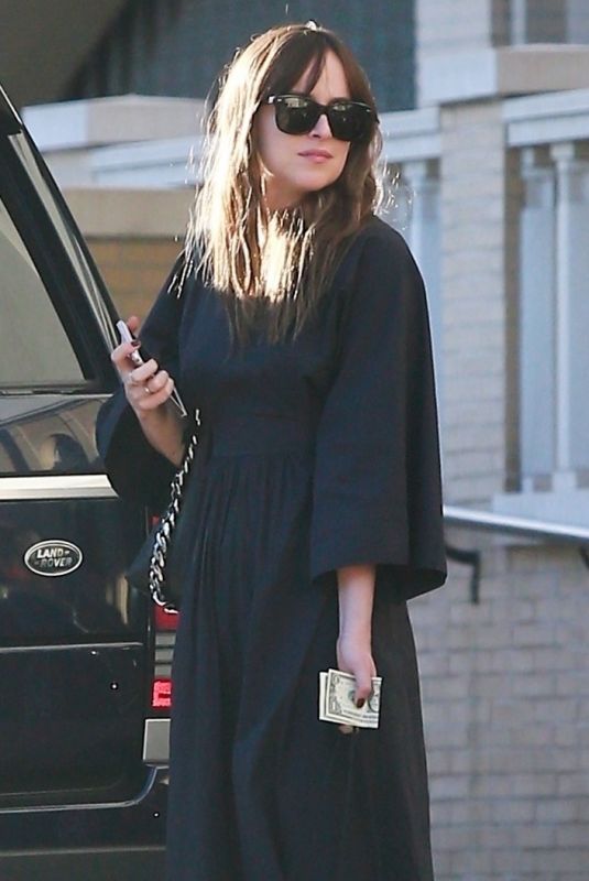 DAKOTA JOHNSON Shopping at Barney