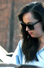 DAKOTA JOHNSON Shopping for a Wine in Los Angeles 10/13/2017