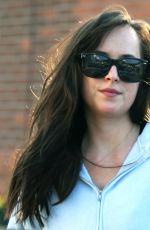 DAKOTA JOHNSON Shopping for a Wine in Los Angeles 10/13/2017