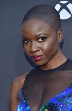 DANAI GURIRA at The Walking Dead, Season 8 Premiere in Los Angeles 10/22/2017