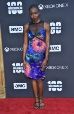 DANAI GURIRA at The Walking Dead, Season 8 Premiere in Los Angeles 10/22/2017