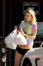 DANI THORNE Out and About in Studio City 10/15/2017