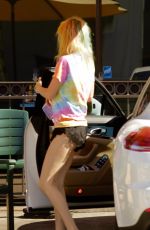 DANI THORNE Out and About in Studio City 10/15/2017