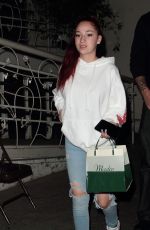 DANIELLE BREGOLI at Madeo Restaurant in West Hollywood 10/22/2017