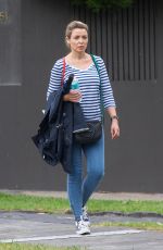 DANNII MINOGUE Out and About in Melbourne 10/19/2017