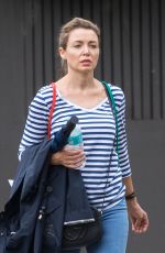 DANNII MINOGUE Out and About in Melbourne 10/19/2017