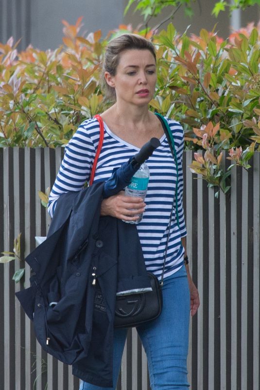DANNII MINOGUE Out and About in Melbourne 10/19/2017
