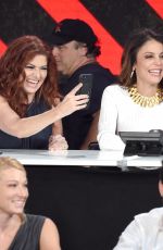 DEBRA MESSING at One Coice: Somos Live! a Concert for Disaster Relief in Los Angeles 10/14/2017