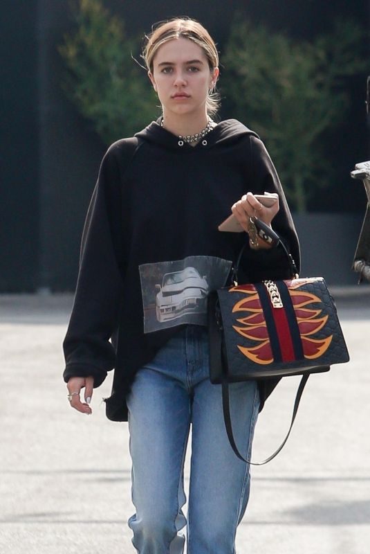 DELILAH HAMLIN Heading to Skin Treatment Session in West Hollywood 10/19/2017