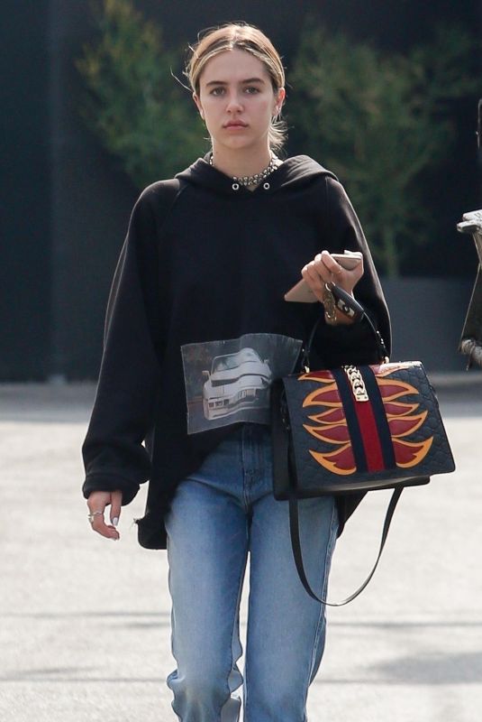 DELILAH HAMLIN Heading to Skin Treatment Session in West Hollywood 10/19/2017