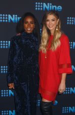 DELTA GOODREM at Channel Nine Upfronts 2018 Event in Sydney 10/11/2017