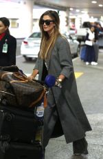 DELTA GOODREM at Los Angeles International Airport 10/23/2017
