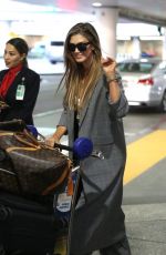 DELTA GOODREM at Los Angeles International Airport 10/23/2017