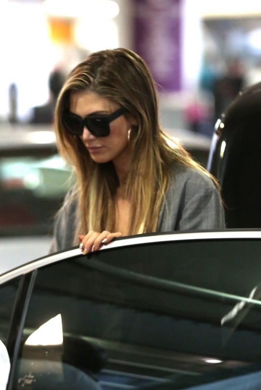DELTA GOODREM at Los Angeles International Airport 10/23/2017