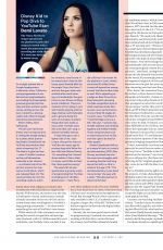 DEMI LOVATO in The Hollywood Reporter, October 2017