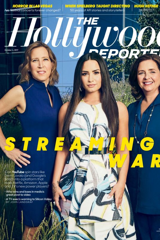 DEMI LOVATO in The Hollywood Reporter, October 2017