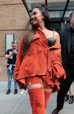 DEMI LOVATO Leaves Her Hotel in New York 10/07/2017