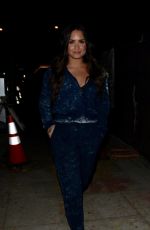 DEMI LOVATO Night Out in Beverly Hills 10/16/2017