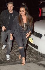 DEMI LOVATO Noght Out in New York 10/07/2017
