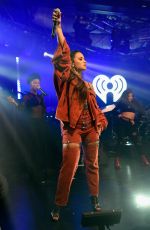 DEMI LOVATO Performs at Iheartradio Album Release Party in New York 10/07/2017
