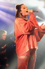DEMI LOVATO Performs at Iheartradio Album Release Party in New York 10/07/2017