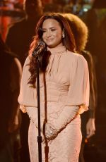 DEMI LOVATO Performs at One Coice: Somos Live! a Concert for Disaster Relief in Los Angeles 10/14/2017