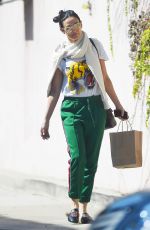 DEMI MOORE Leaves Love Your Body Endermologie in West Hollywood 10/16/2017