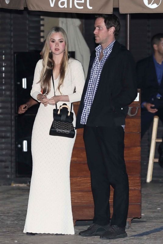 DEVON AOKI Out for Dinner in Malibu 10/10/2017