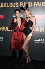 DEVON WINDSOR at 2017 Amfar Fabulous Fund Fair in New York 10/28/2017