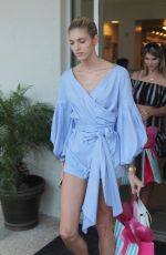 DEVON WINDSOR Shopping at Beach Bunny Swimwear in Miami 10/20/2017