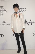 DIANE WARREN at Amfar Inspiration Gala in Los Angeles 10/13/2017