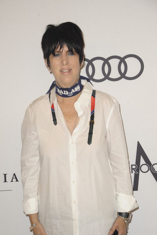 DIANE WARREN at Amfar Inspiration Gala in Los Angeles 10/13/2017