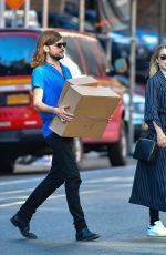 DIANNA AGRON and Winston Marshall Out Shopping in New York 10/03/2017