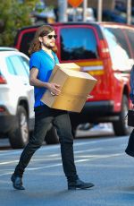 DIANNA AGRON and Winston Marshall Out Shopping in New York 10/03/2017