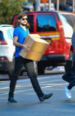 DIANNA AGRON and Winston Marshall Out Shopping in New York 10/03/2017