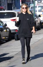 DIANNA AGRON Heading to a Gym in New York 10/22/2017