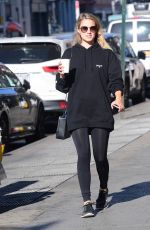 DIANNA AGRON Heading to a Gym in New York 10/22/2017