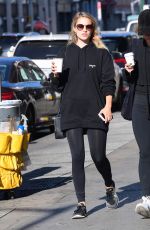 DIANNA AGRON Heading to a Gym in New York 10/22/2017