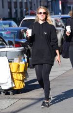 DIANNA AGRON Heading to a Gym in New York 10/22/2017