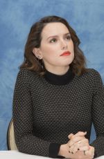 DIASY RIDLEY at Star Wars: The Last Jedi Press Conference 10/16/2017