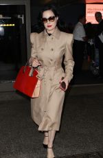 DITA VON TEESE Arrives at LAX Airport in Los Angeles 01/19/2017