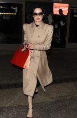 DITA VON TEESE Arrives at LAX Airport in Los Angeles 01/19/2017