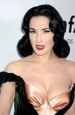 DITA VON TEESE at Amfar Inspiration Gala in Los Angeles 10/13/2017