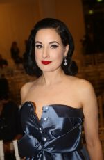 DITA VON TEESE at Llexis Mabille Fashion Show at Paris Fashion Week 09/29/2017